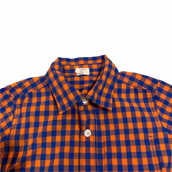 Baby Gap Gingham Print Button Up Tee 12-18 Months - Picture 2 of 4